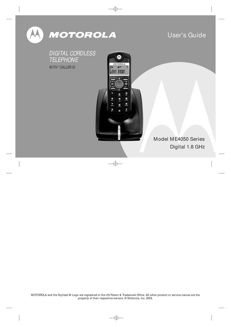 Motorola ME4050 Series user guide