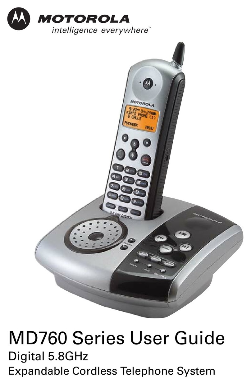 Motorola MD760 Series User manual