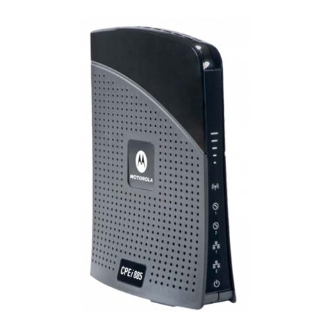 Motorola CPEI 885 Series user manual