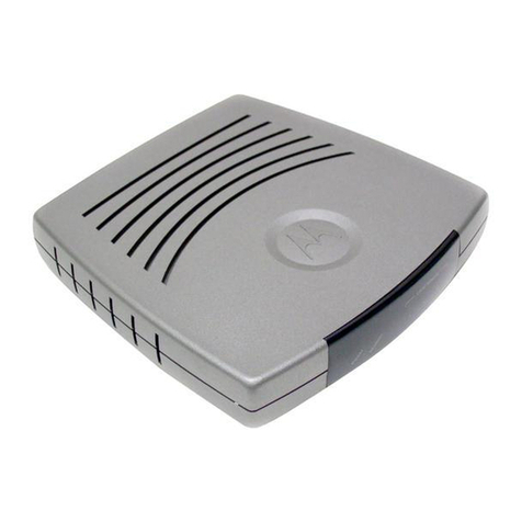 Motorola BR700 - EN Broadband Router User manual