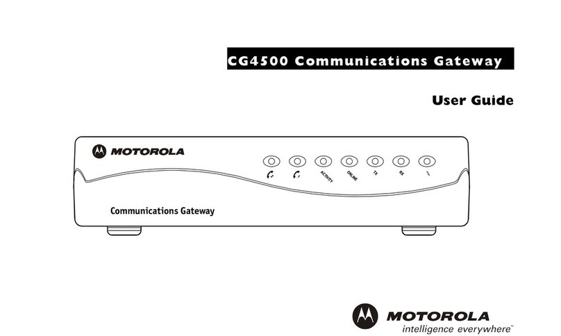 Motorola CG4500 user guide