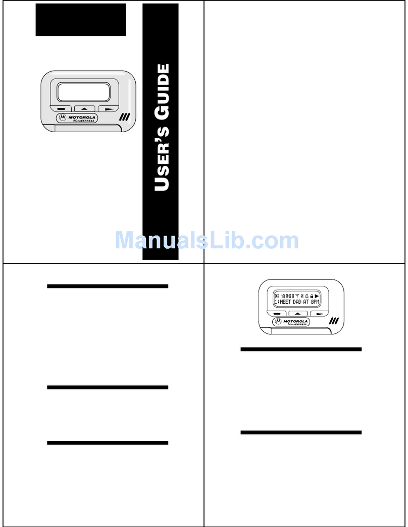 Motorola 6881021B30-C User manual