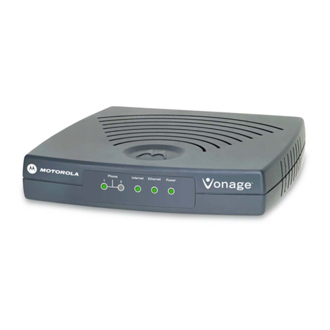 Motorola Vonage VT2142 user guide Motorola Vonage VT2142 user guide