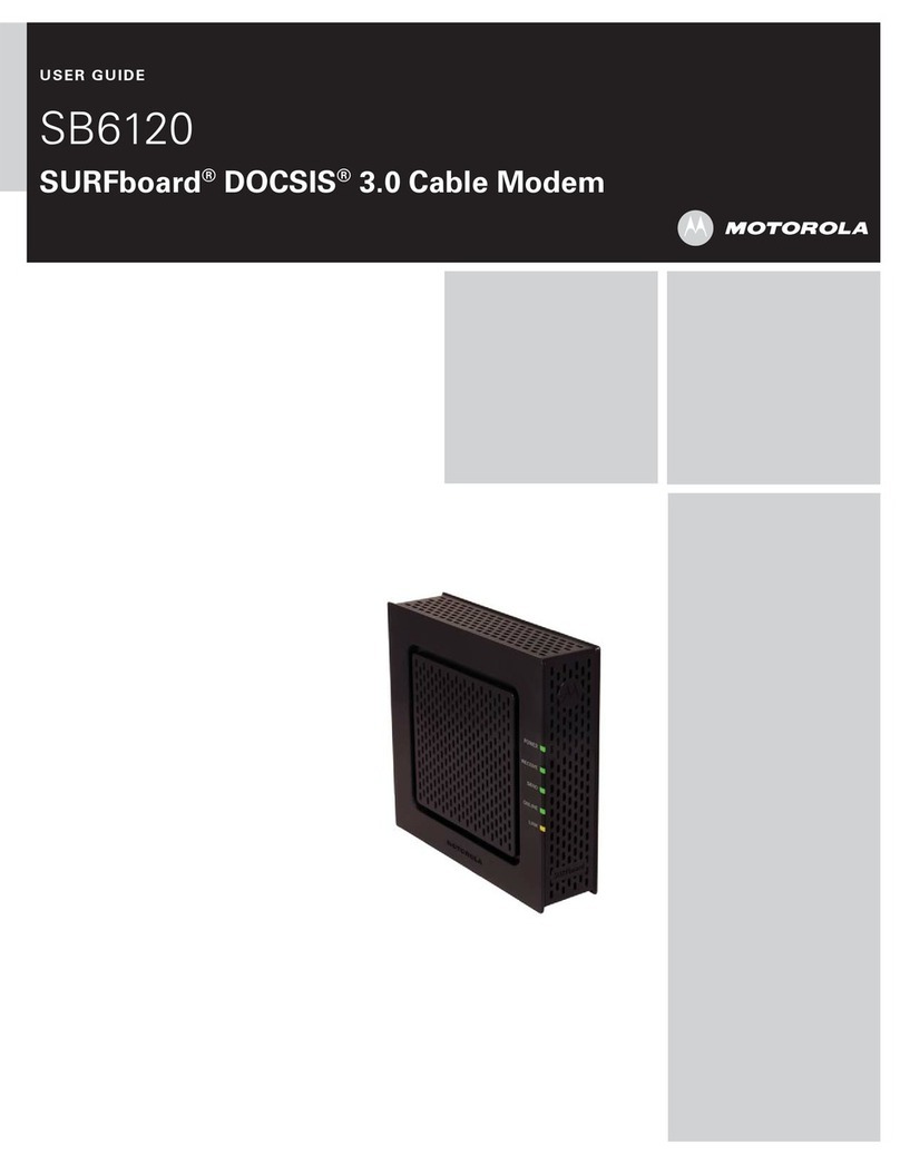 Motorola SURFboard 557621-001-b User manual