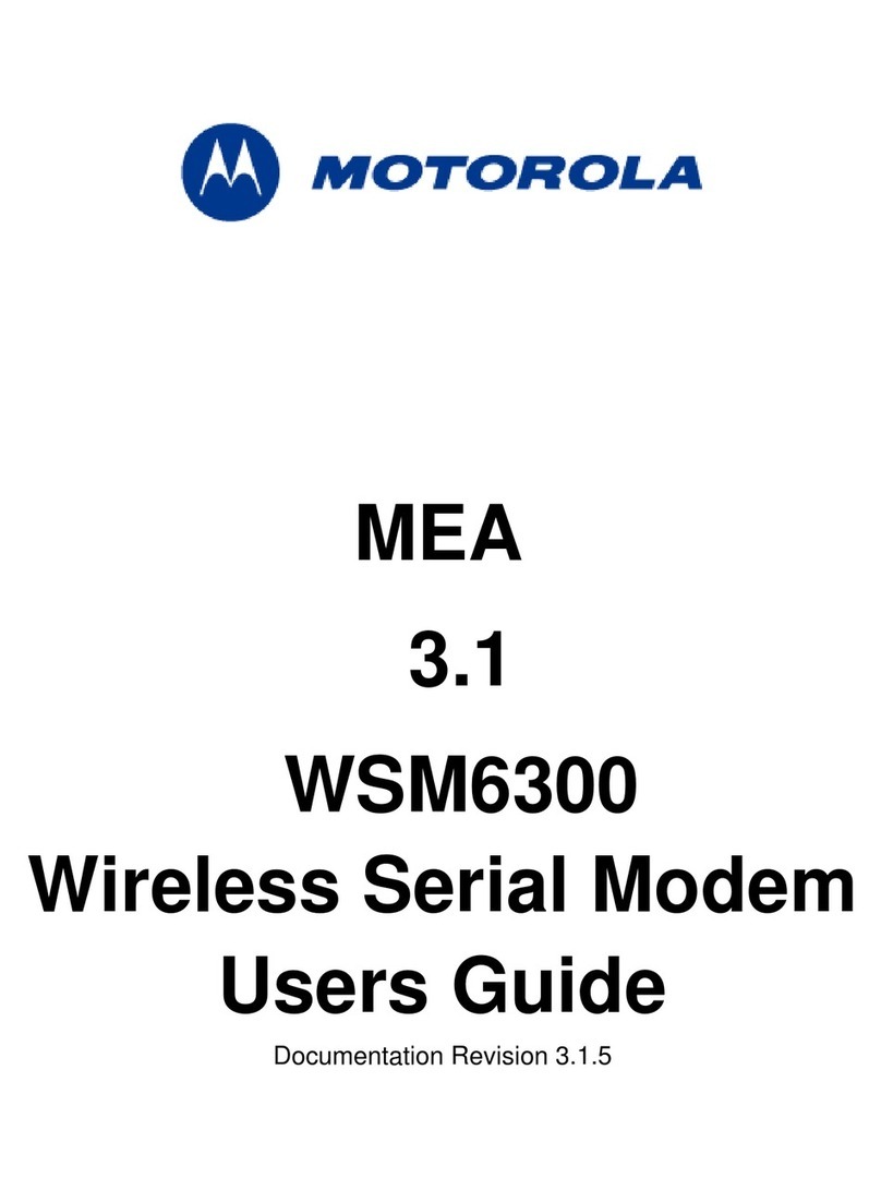 Motorola WSM6300 User manual Motorola WSM6300 User manual