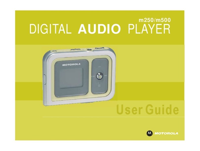 Motorola m250 User manual