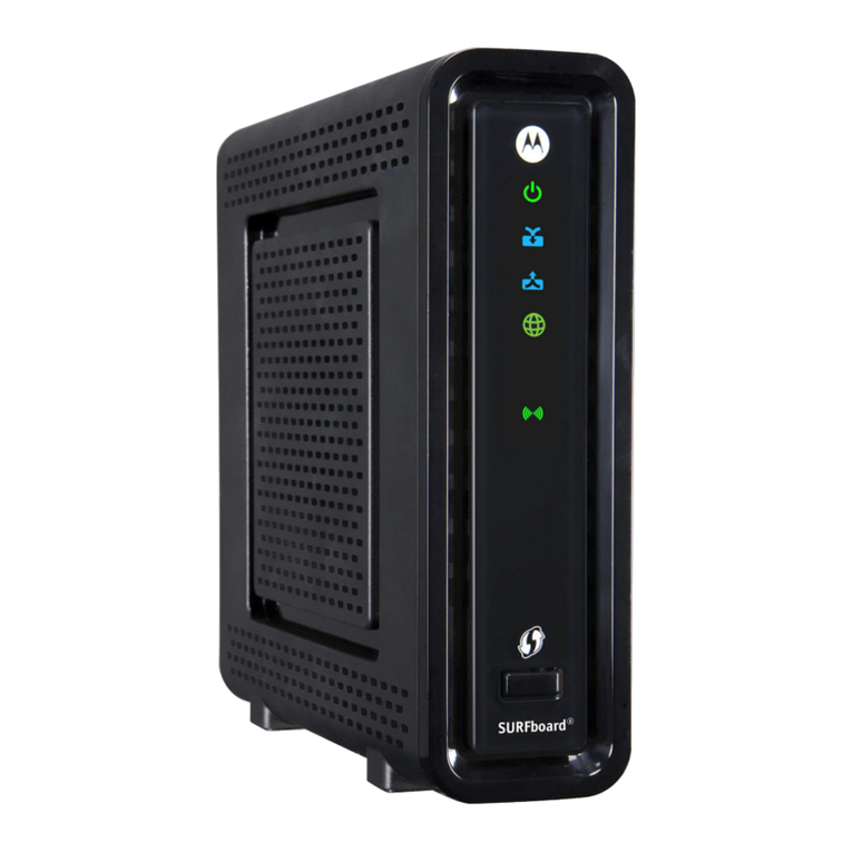 Motorola SBG6580 Series User manual