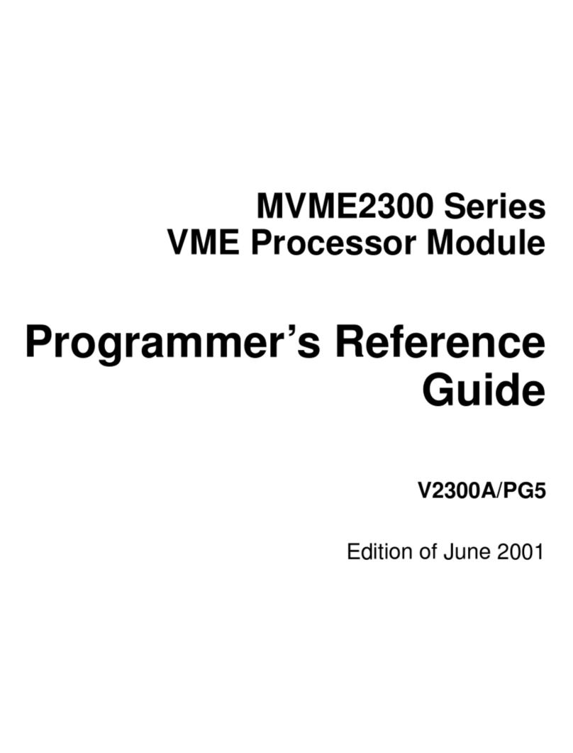 Motorola MVME2300 Series User manual