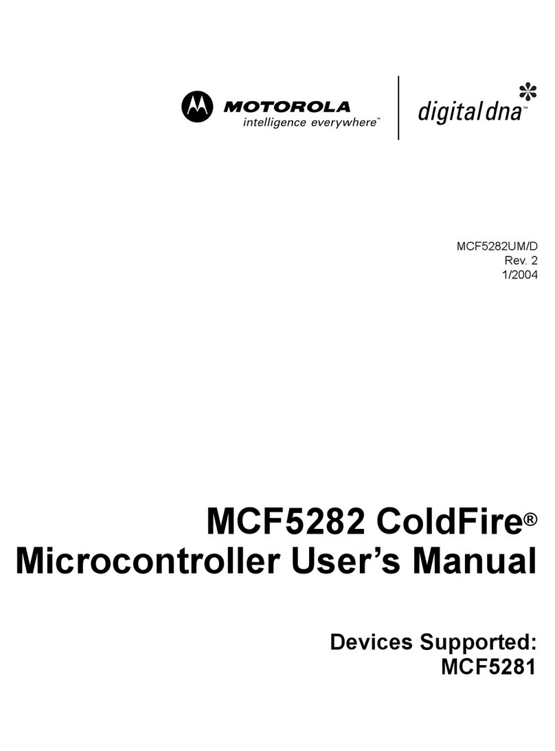 Motorola ColdFire MCF5281 User manual