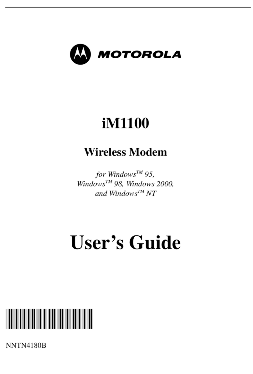 Motorola iM1100 User manual Motorola iM1100 User manual