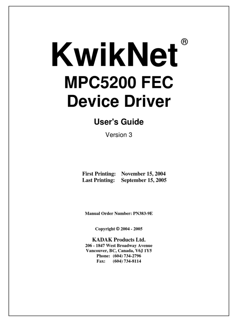 KADAK KwikNet MPC5200 user guide