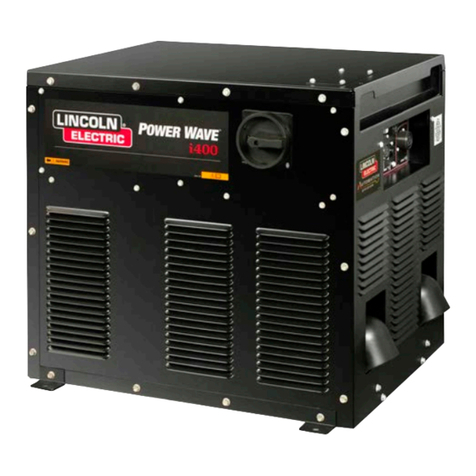 Lincoln Electric POWER WAVE IM986 Operator's manual