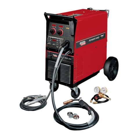 Lincoln Electric POWER MIG SVM160-B Service manual