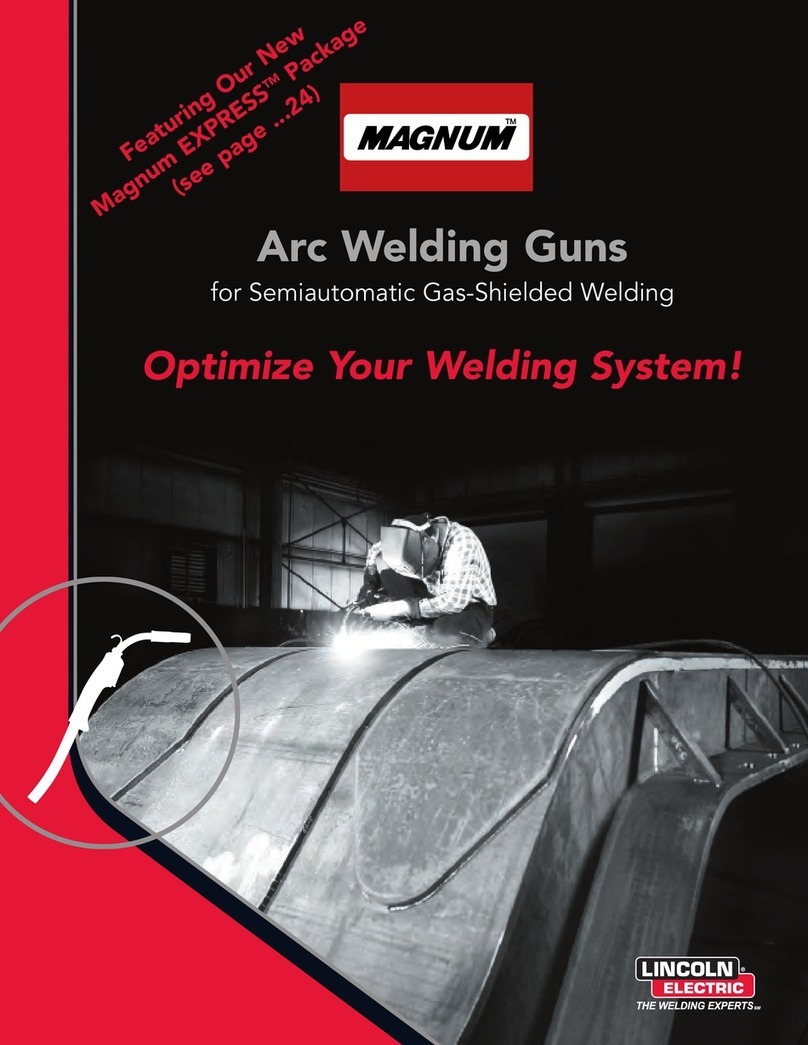Lincoln Electric Magnum Brochure & specs