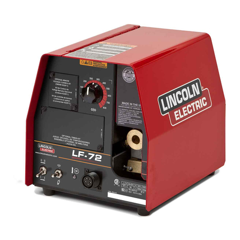 Lincoln Electric LF-72/74 Service manual