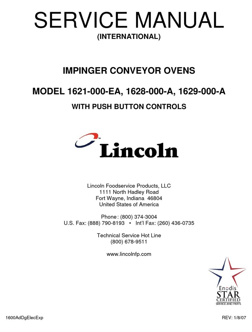 Lincoln Electric 1621-000-EA Service manual