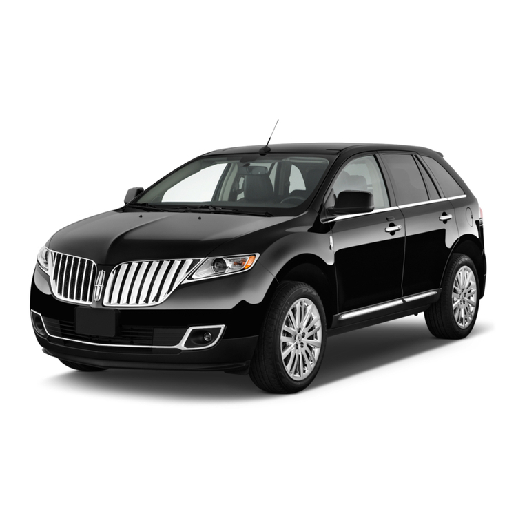 Lincoln 2011 MKX owner's guide