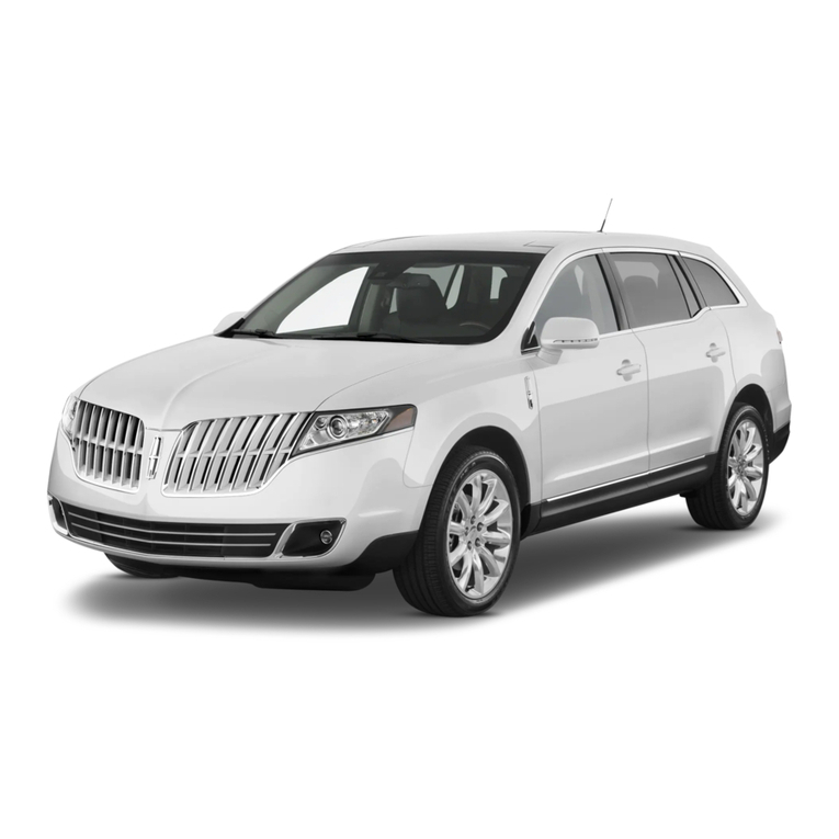 Lincoln 2010 MKT User manual Lincoln 2010 MKT User manual