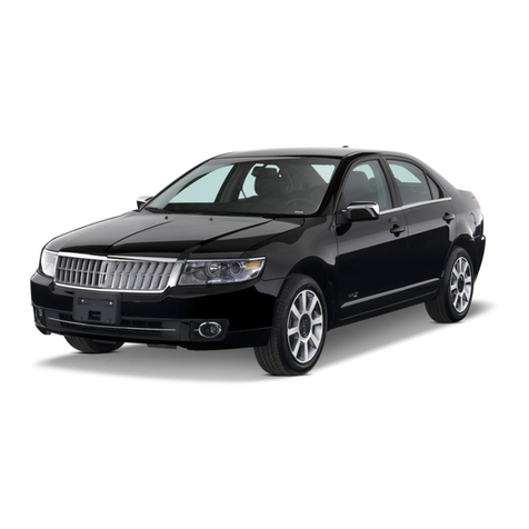 Lincoln 2009 MKZ User manual
