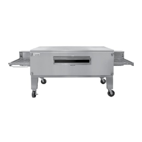Lincoln Impinger X2 Ovens with Push Button Controls... Specification sheet
