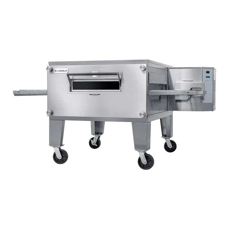 Lincoln Impinger X2 Ovens with Push Button Controls... User manual