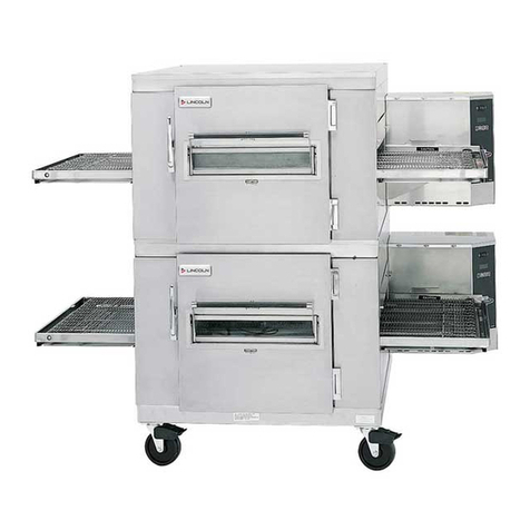 Lincoln Impinger Conveyor Ovens 1421-000-E Service manual Lincoln Impinger Conveyor Ovens 1421-000-E Service manual