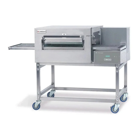 Lincoln Impinger Conveyor Ovens 1100 Series User manual
