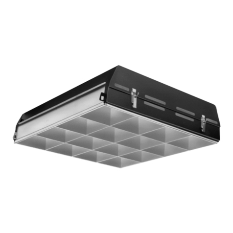 Lightolier Paralyte 2424 PLA2G120SO User manual