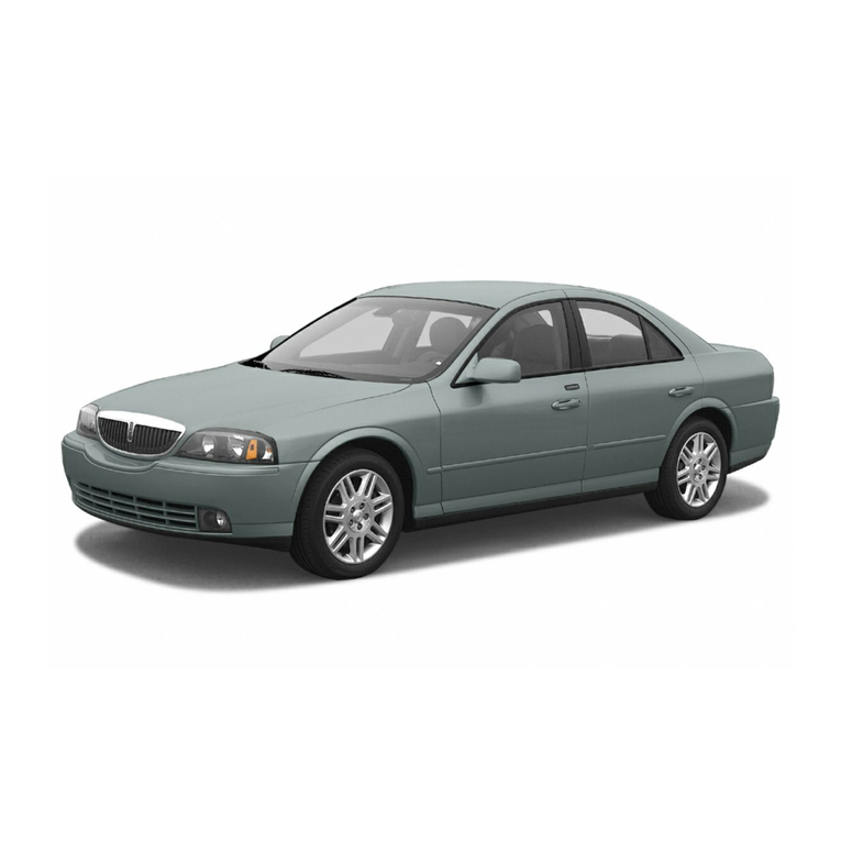 Lincoln 2005 LS User manual
