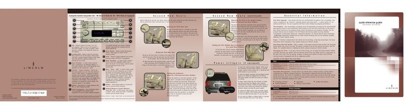 Lincoln 2006 Navigator User manual