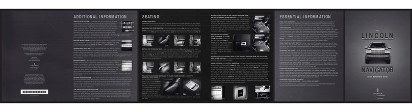 Lincoln Navigator 2007 User manual