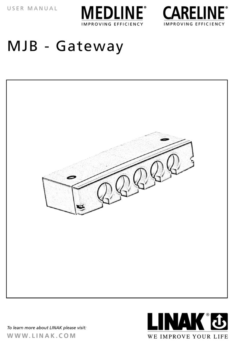 Linak MEDLINE MJB user manual