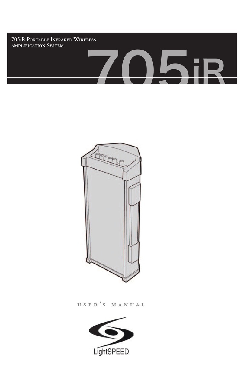 LightSpeed Technologies 705iR User manual LightSpeed Technologies 705iR User manual