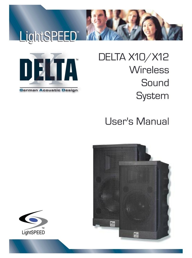 LightSpeed Technologies Delta X12 User manual LightSpeed Technologies Delta X12 User manual