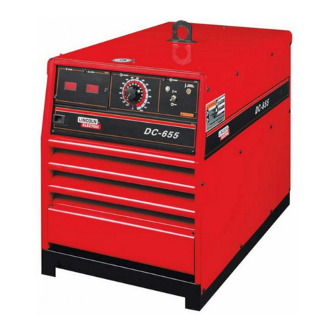 Lincoln Electric IDEALARC DC-655 Technical specifications