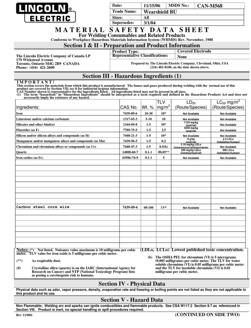 Lincoln Electric CAN-M568 user manual