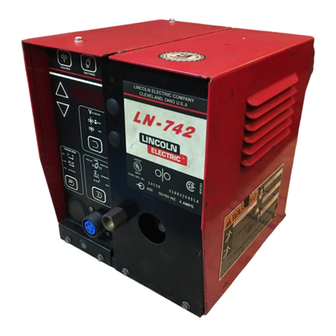 Lincoln Electric LN-742 Operator's manual