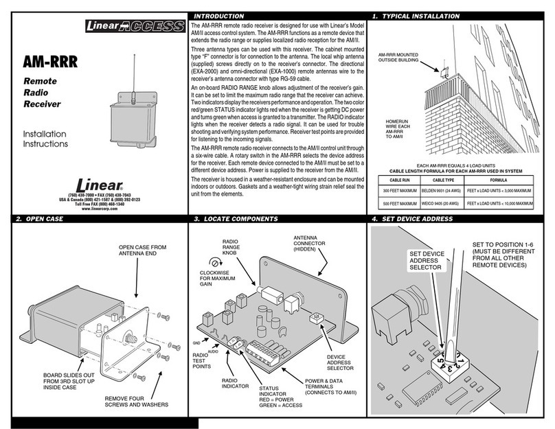 Linear Car Stereo System user manual