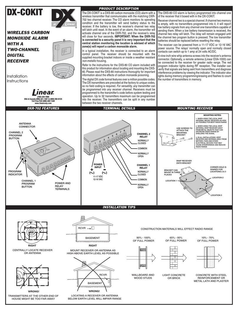 Linear DX-COKIT user manual