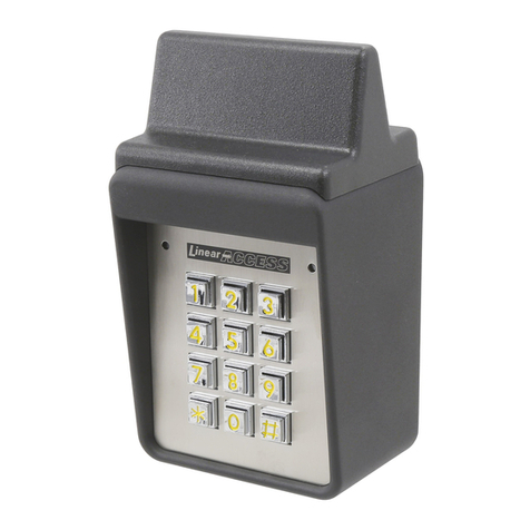 Linear AKR-1 Installation and programming instructions