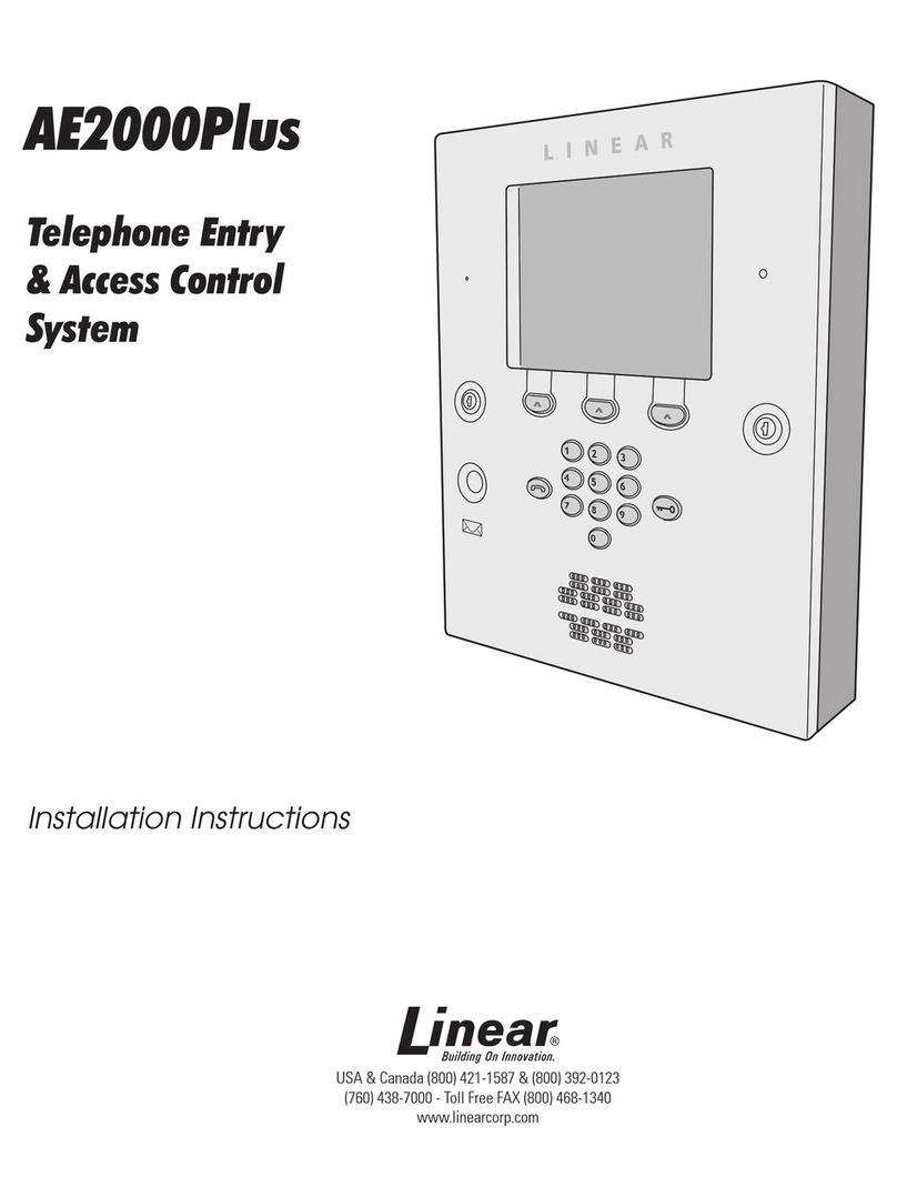 Linear AE2000PLUS User manual