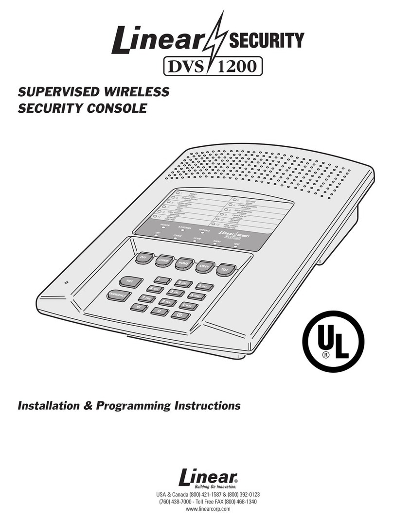 Linear REMOTE ACCESS SOFTWARE DVS-1200 Installation & programming instructions Linear REMOTE ACCESS SOFTWARE DVS-1200 Installation & programming instructions