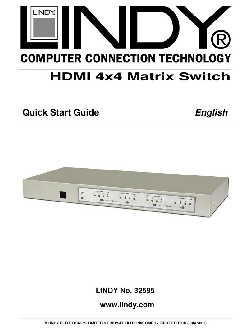 Lindy 32595 quick start guide