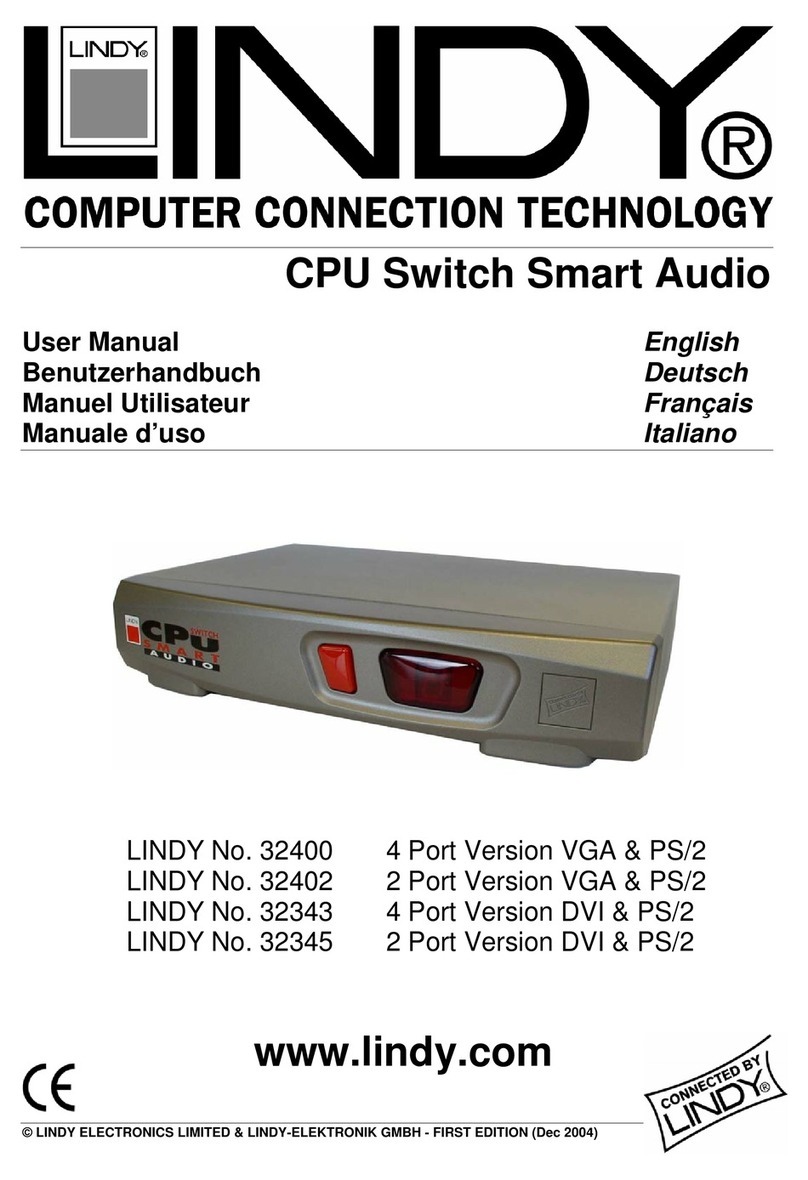Lindy 32343 User manual