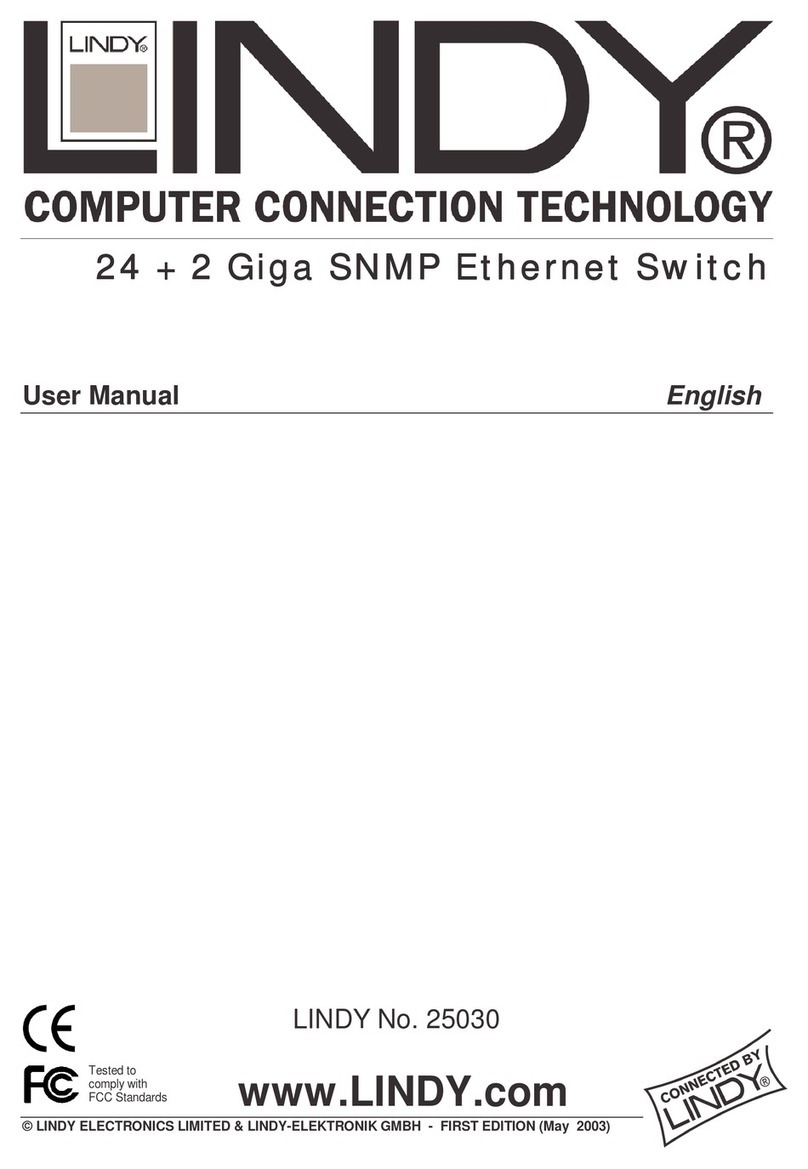 Lindy 25030 user manual