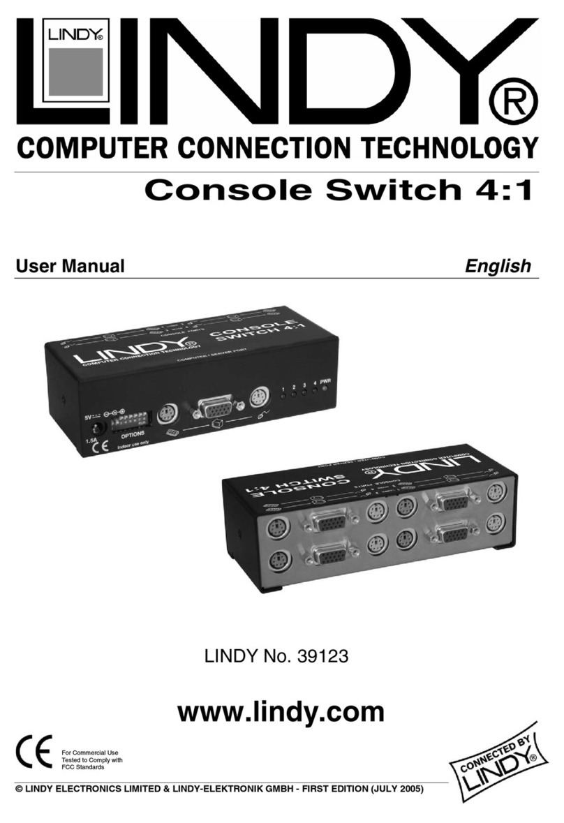 Lindy No. 39123 user manual