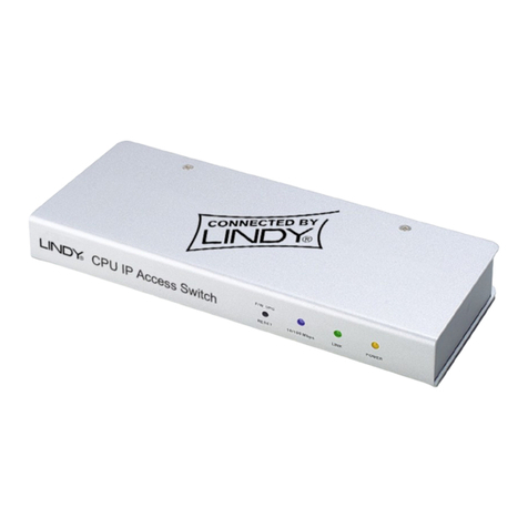 Lindy 39401 User manual Lindy 39401 User manual