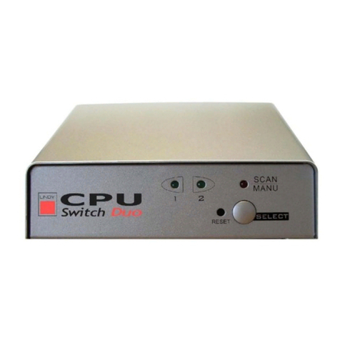 Lindy CPU Switch Duo user guide