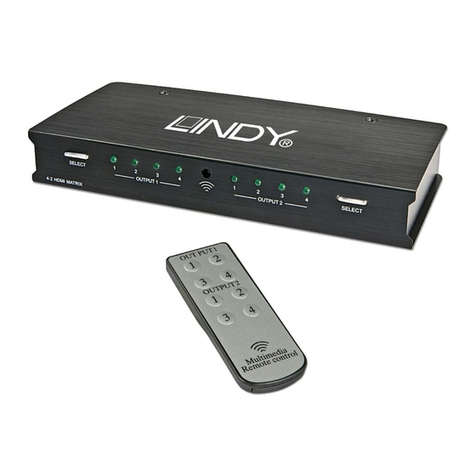 Lindy 38043 User manual