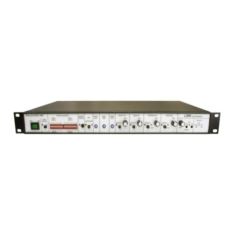 Link electronics PRC-970 User manual